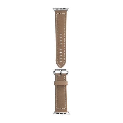 Image of HOCO Leather Apple Watch Polsband Bruin - 42mm