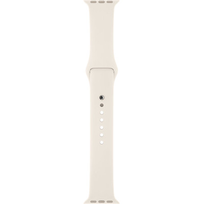 Image of Apple Watch 42mm Polsband Sport Antiekwit