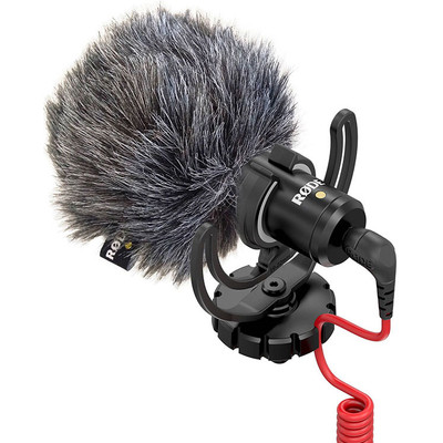 Image of RODE Microphones VIDEO MIC MICRO Cameramicrofoon Zendmethode: Kabelgebonden Incl. kabel, Incl. windkap, Flitsschoenmontage