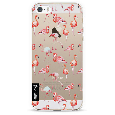 Image of Casetastic Softcover Apple iPhone 5/5S/SE Flamingo Party
