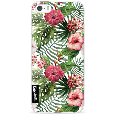 Image of Casetastic Softcover Apple iPhone 5/5S/SE Tropical Flowers