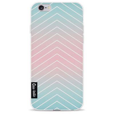 Image of Casetastic Softcover Apple iPhone 6/6s Mint Stripes