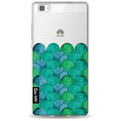 Image of Casetastic Softcover Huawei P8 Lite Emerald Waves