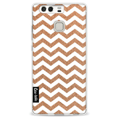 Image of Casetastic Softcover Huawei P9 Copper Chevron