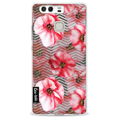 Image of Casetastic Softcover Huawei P9 Poppy Field