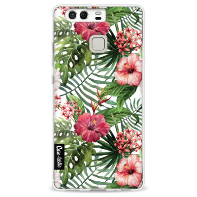 Image of Casetastic Softcover Huawei P9 Tropical Flowers