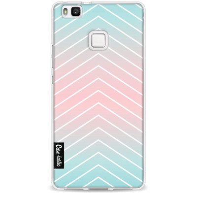 Image of Casetastic Softcover Huawei P9 Lite Mint Stripes