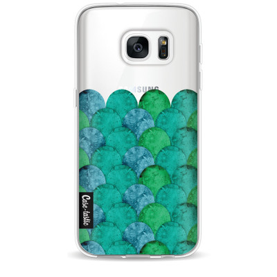 Image of Casetastic Softcover Samsung Galaxy S7 Emerald Waves