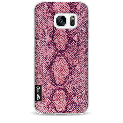 Image of Casetastic Softcover Samsung Galaxy S7 Pink Snake