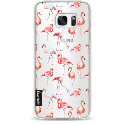 Image of Casetastic Softcover Samsung Galaxy S7 Edge Flamingo Party