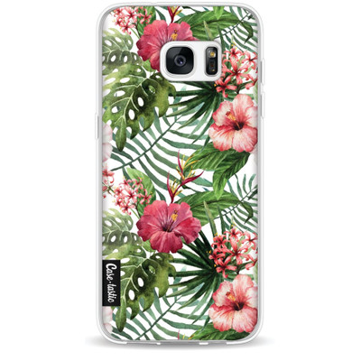 Image of Casetastic Softcover Samsung Galaxy S7 Edge Tropical Flowers