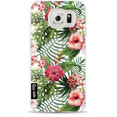 Image of Casetastic Softcover Samsung Galaxy S6 Tropical Flowers