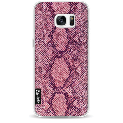 Image of Casetastic Softcover Samsung Galaxy S7 Edge Pink Snake