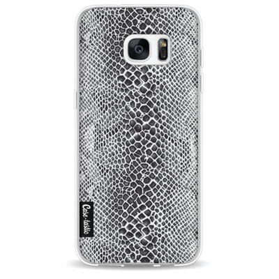 Image of Casetastic Softcover Samsung Galaxy S7 Edge White Snake