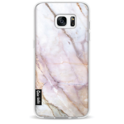 Image of Casetastic Softcover Samsung Galaxy S7 Edge Pink Marble