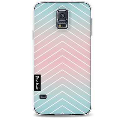 Image of Casetastic Softcover Samsung Galaxy S5/S5 Plus/S5 Neo Mint Stripes