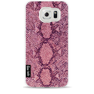 Image of Casetastic Softcover Samsung Galaxy S6 Pink Snake