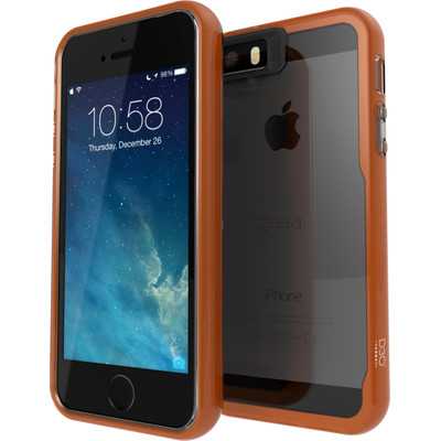 Image of Gear4 D3O Jumpsuit Case Apple iPhone 5/5S/SE Oranje/Grijs
