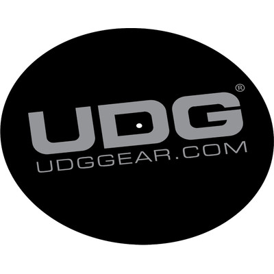 Image of UDG Slipmat Zwart Zilver (set van 2)