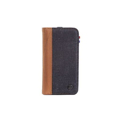 Image of Decoded Denim Leather Wallet Apple iPhone 5/5S/SE Bruin