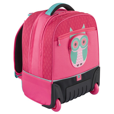 Image of Delsey Back To School Vertical Trolley Backpack Peony
