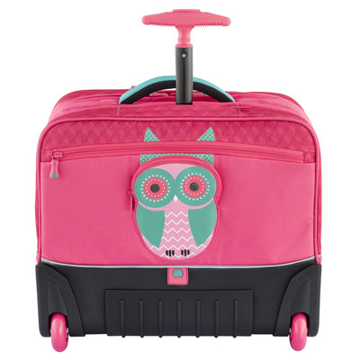 Image of Delsey Back To School Horizontal Trolley Backpack Peony