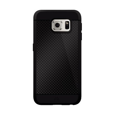 Image of Black Rock Material Real Carbon case Galaxy S6 zwart