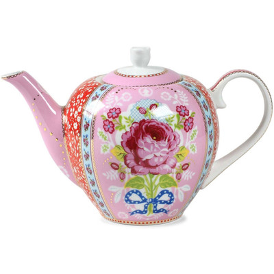 Image of Pip Studio Floral Theepot Roze 1,5L