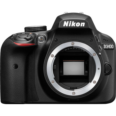 Image of Nikon D3400 body zwart