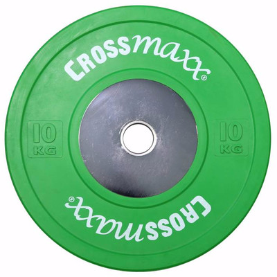 Image of Crossmaxx Competition Bumper Plate 10 kg Green