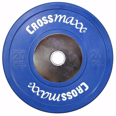 Image of Crossmaxx Competition Bumper Plate 20 kg Blue