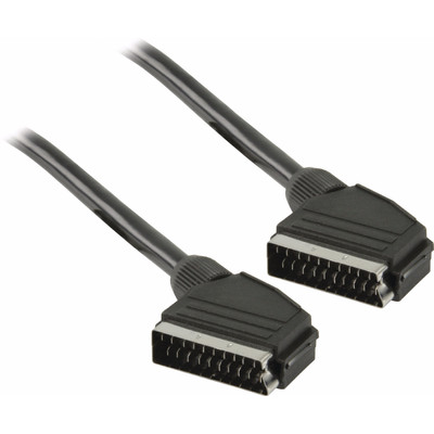 Image of SCART kabel SCART mannelijk - SCART mannelijk 5,00 m zwart - Valueline