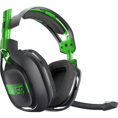 Image of Astro A50 Wireless Headset (Black/Green) 2017