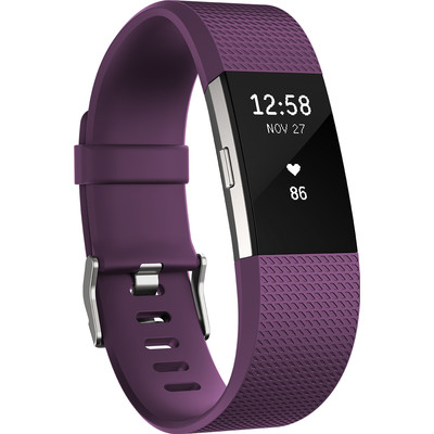 Image of Fitbit Charge 2 Plum/Silver - S