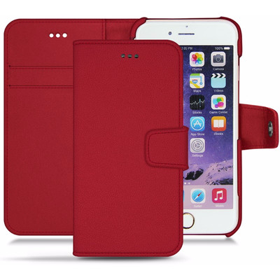 Image of Noreve Tradition B Leather Case Apple iPhone 7 Plus Rood