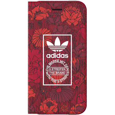 Image of Adidas Originals Booklet case Bohemian Apple iPhone 7 Rood