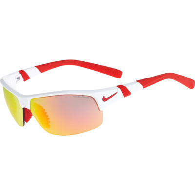 Image of Nike Show X2 R White/Red Grey ML Red Flash Lens/Grey Lens
