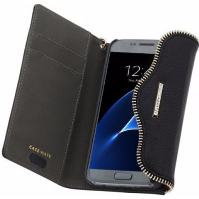 Image of Case-Mate Rebecca Minkoff Wallet Case Samsung Galaxy S7 Zwart