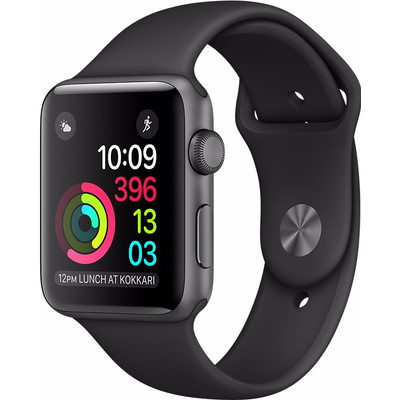 Image of Apple Smartwatch Watch Sport, 42mm (donkergrijs)