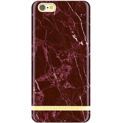 Image of Richmond & Finch Marble Glossy Apple iPhone 7 Plus Rood