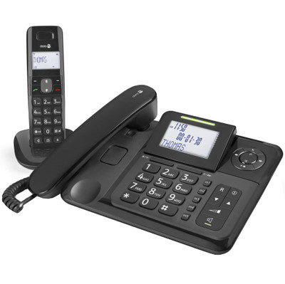 Image of Doro Cf-4005 Bl Combo Fixed + Dect Design Phone