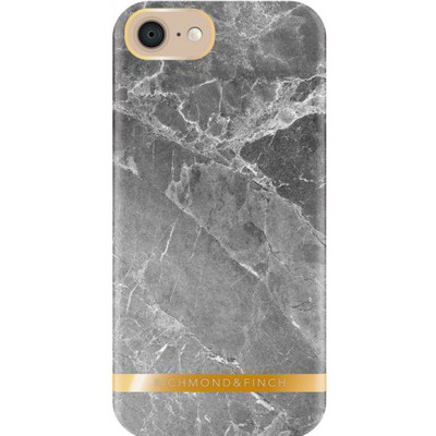 Image of Richmond & Finch Marble Glossy Apple iPhone 7 Grijs
