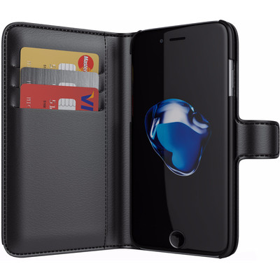 Image of BeHello Wallet Case Apple iPhone 7 Zwart