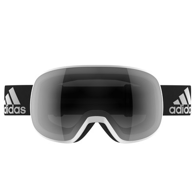 Image of Adidas Progressor S White Black Matt + Black Mirror Lens
