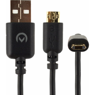 Image of Mobilize Charge/Sync Kabel Reversible Micro-USB Zwart