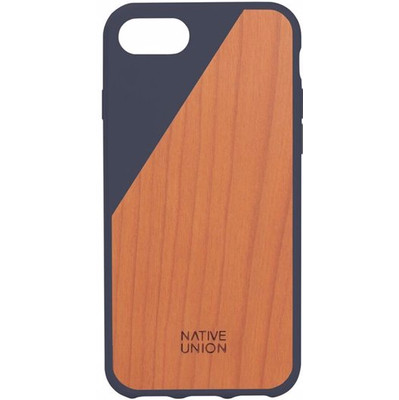 Image of Native Union Clic Wooden Apple iPhone 7 Blauw