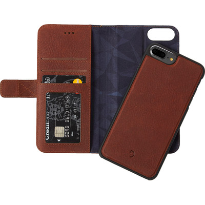 Image of Decoded Leather 2-in-1 Wallet Case Apple iPhone 6 Plus/6s Plus/7 Plus Bruin