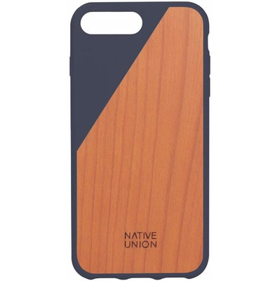 Image of Native Union Clic Wooden Apple iPhone 7 Plus Blauw