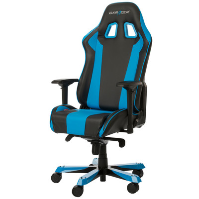 Image of DX Racer King Gaming Chair zwart/blauw