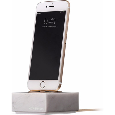 Image of Native Union Marble Dock Apple iPhone Wit